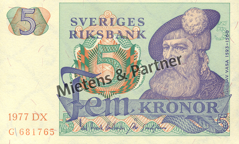 Sweden (Kingdom) 5 Kronor (02447)