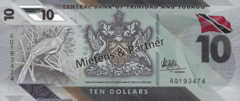 Trinidad and Tobago (Republic) 10 Dollars (62519)