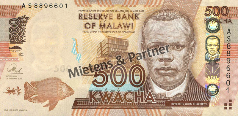 Malawi (Republic) 500 Kwacha (43402)