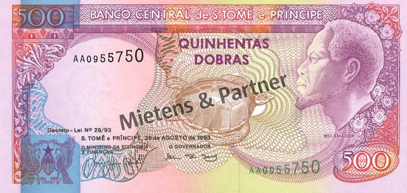 Sao Tome and Principe (Democratic Republic) 500 Dobras (03409)