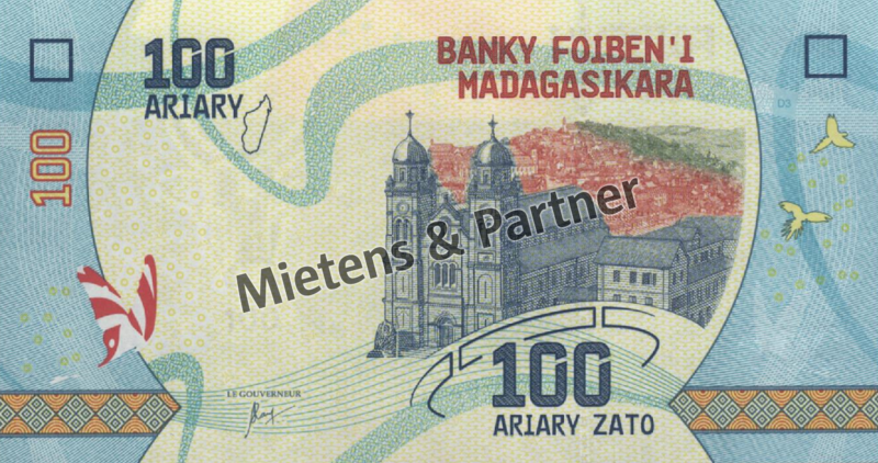 Madagascar (Republic) 100 Ariary (50418)
