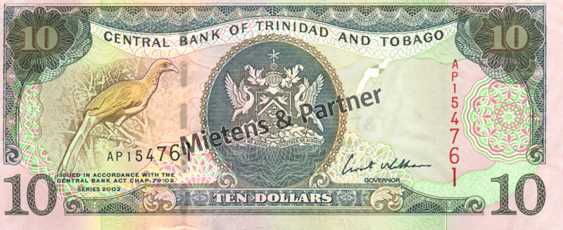 Trinidad and Tobago (Republic) 10 Dollars (04503)