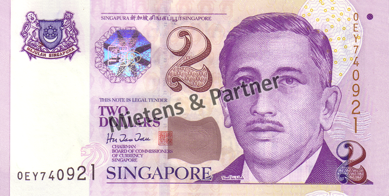 Singapore (Republic) 2 Dollars (05407)