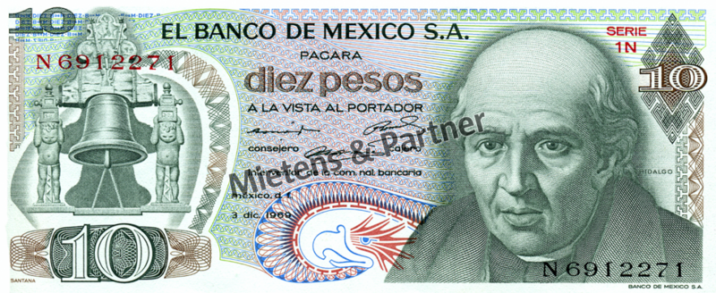 Mexico (Federal Republic) 10 Pesos (04030)