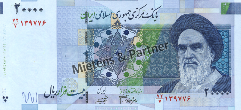 Iran (Islamic Republic) 20.000 Rials (04950)