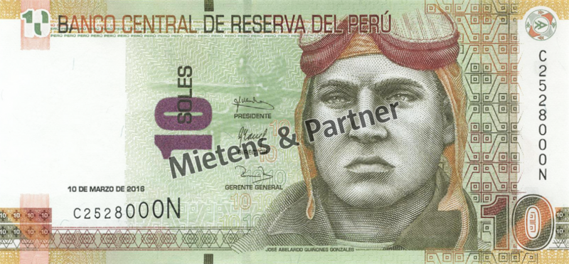 Peru (Republic) 10 Soles (51758)
