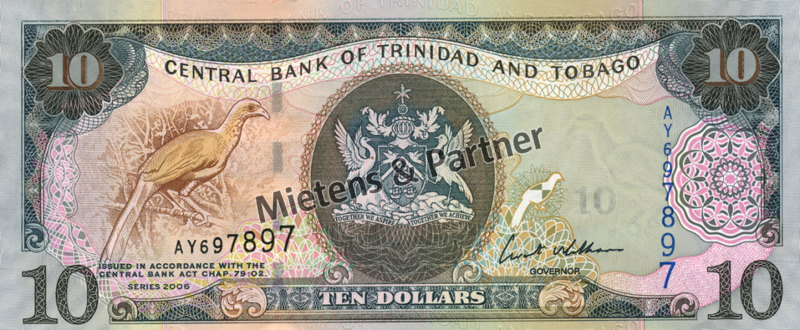 Trinidad and Tobago (Republic) 10 Dollars (04509)