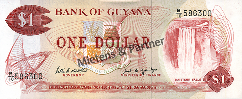 Guyana (Co-operative Republic) 1 Dollar (24023)