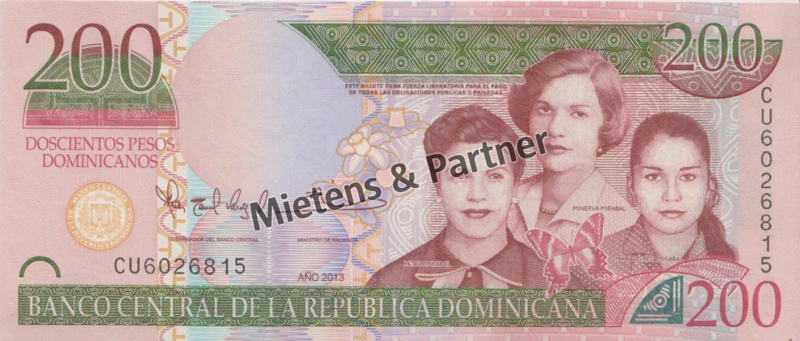 Dominican Republic (Republic) 200 Pesos Dominicanos (38669)