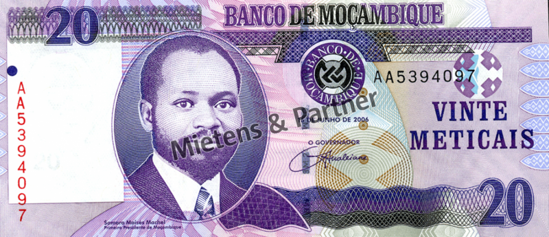 Mozambique (Republic) 20 Meticais (03723)