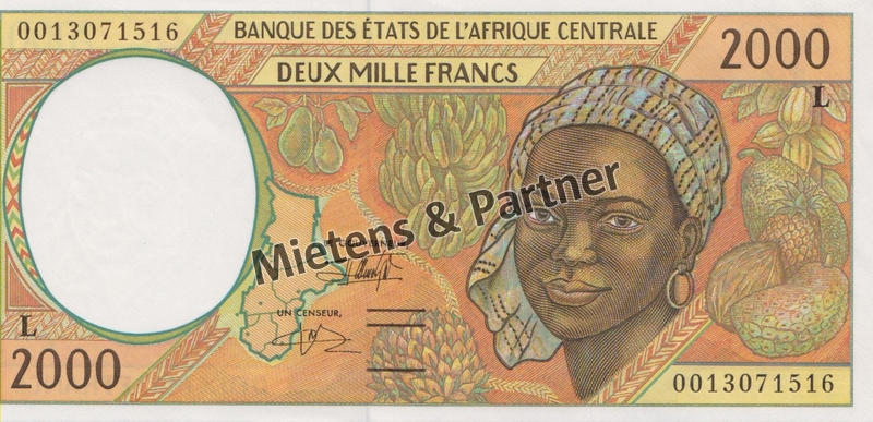 Gabon (Republic) 2.000 Francs (32938)