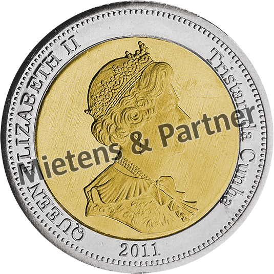 Nightingale Island (British Overseas Territory) 25 Pence (25248)