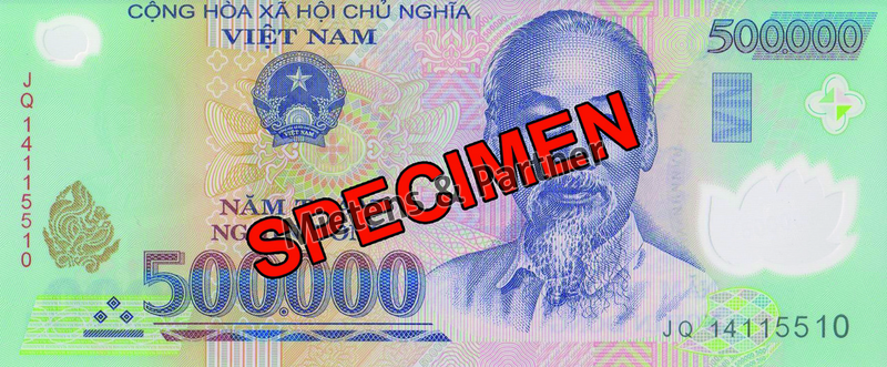 Vietnam (Socialist Republic) 500.000 Dong (40700)
