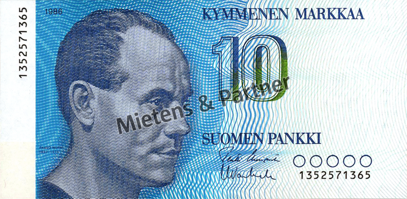 Finland (Parliamentary Republic) 10 Markkaa (48018)