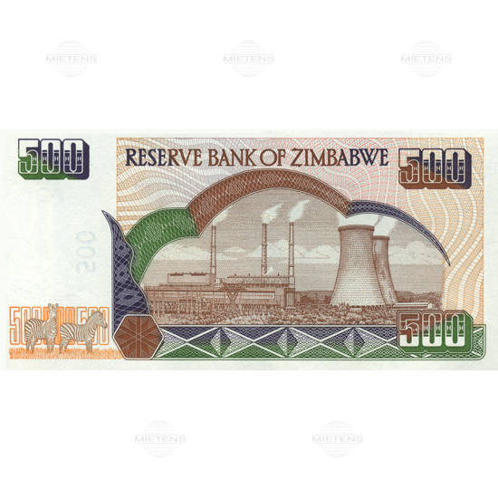 Zimbabwe (Republic) 500 Dollars (03805) - 2