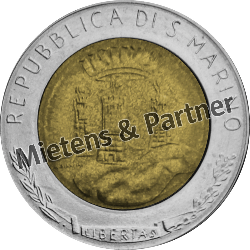 San Marino (Republic) 500 Lire (08694)