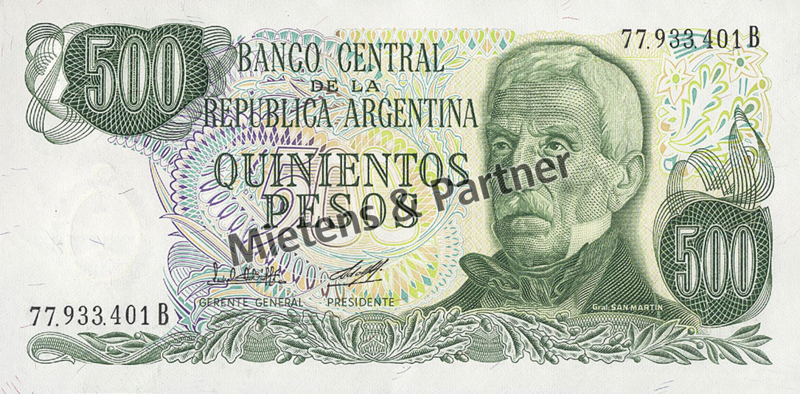 Argentina (Republic) 500 Pesos (04846)