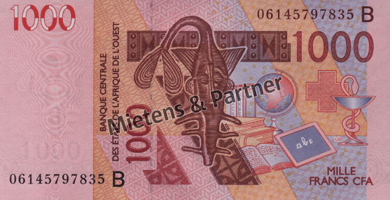 West African States (Currency Area) 1.000 Francs (03373)