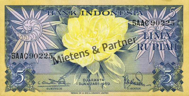 Indonesia (Republic) 5 Rupiah (27540)