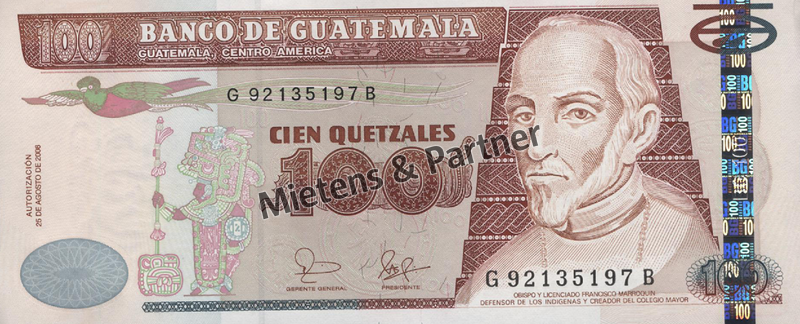 Guatemala (Republic) 100 Quetzales (27535)