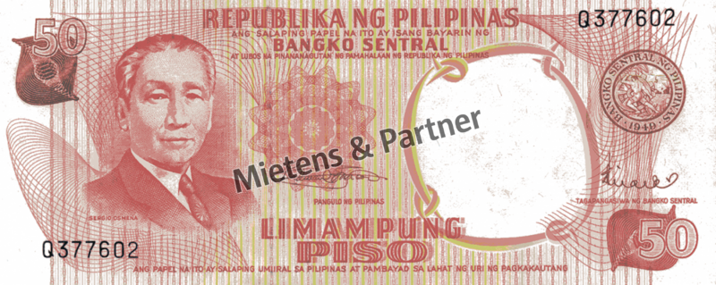 Philippines (Fourth Philippine Republic) 50 Piso (05440)