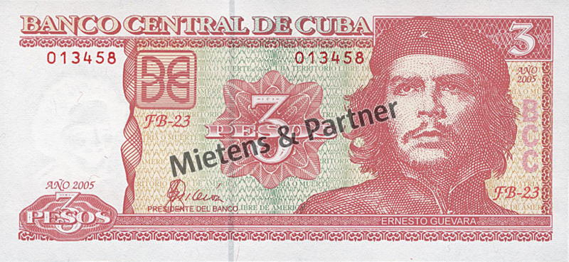 Cuba (Republic) 3 Pesos (56116)