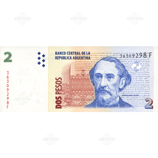 Argentina (Republic) 2 Pesos (04840)