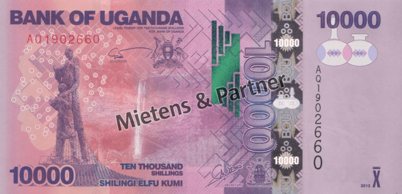 Uganda (Republic) 10.000 Shillings (39208)