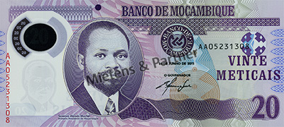 Mozambique (Republic) 20 Meticais (29852)