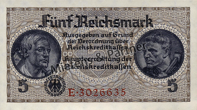 Germany (Third Reich) 5 Reichsmark (57119)