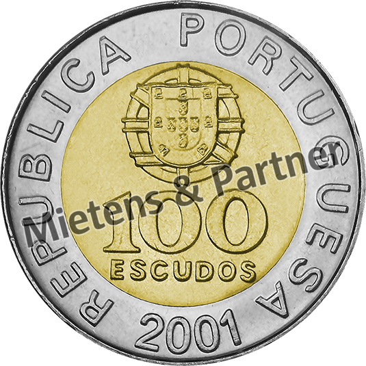 Portugal (Republic) 100 Escudos (07285)