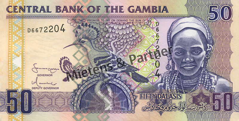 Gambia (Republic) 50 Dalasis (03280)