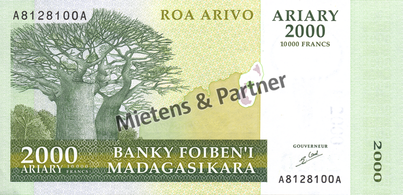 Madagascar (Republic) 2.000 Ariary (03742)