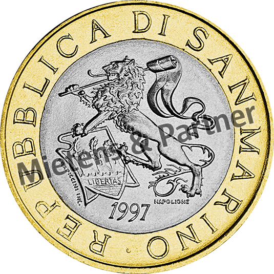 San Marino (Republic) 1.000 Lire (08650)