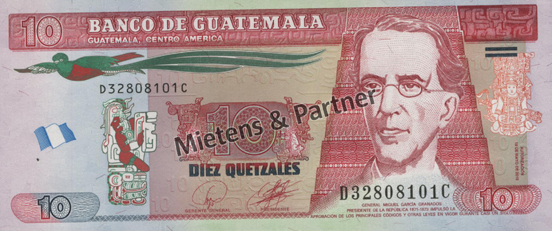 Guatemala (Republic) 10 Quetzales (27681)