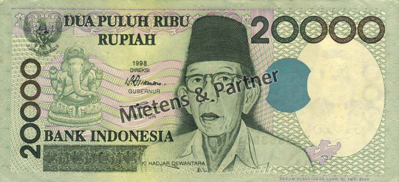 Indonesia (Republic) 20.000 Rupiah (05387)