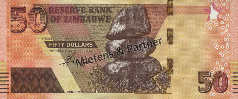 Zimbabwe (Republic) 50 Dollars (62176)