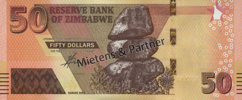 Zimbabwe (Republic) 50 Dollars (62176) - 1