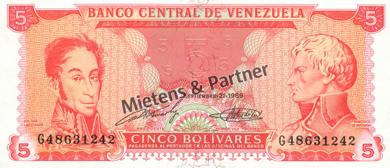 Venezuela (Republic) 5 Bolivares (04573)