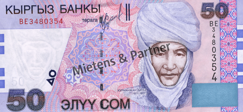 Kyrgyzstan (Republic) 50 Som (02942)