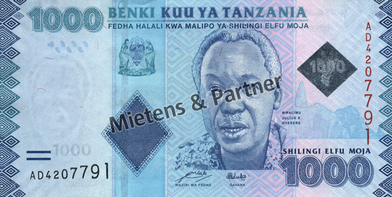 Tanzania (United Republic) 1.000 Shillings (03695)