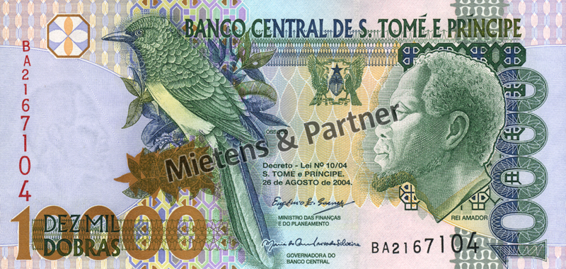 Sao Tome and Principe (Democratic Republic) 10.000 Dobras (03420)