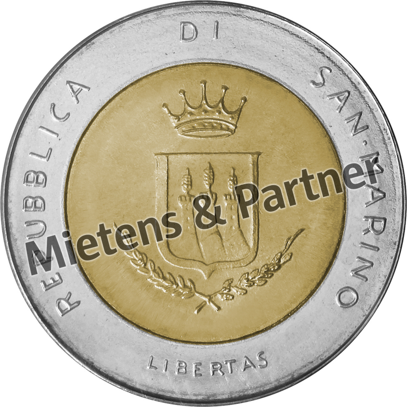 San Marino (Republic) 500 Lire (08696)