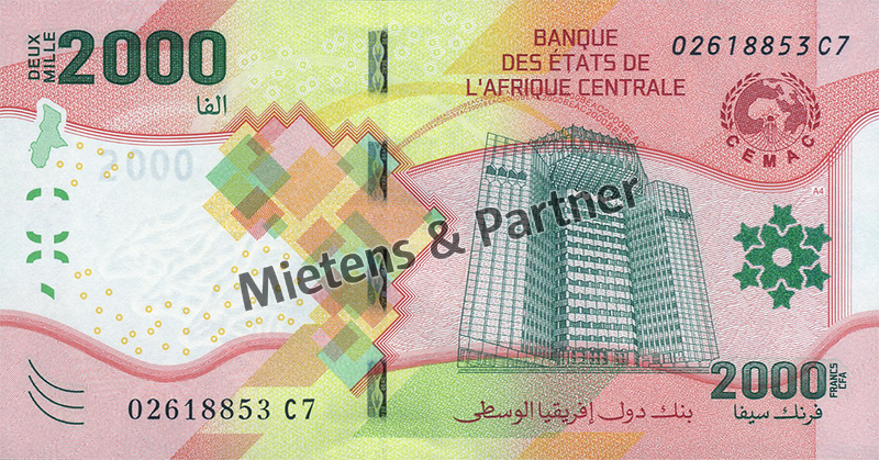 Central African States (Currency Area) 2.000 Francs (66301)