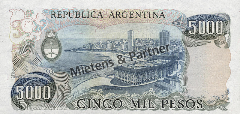Argentina (Republic) 5.000 Pesos (47764) - 2