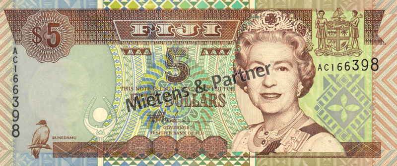 Fiji (Republic) 5 Dollars (05681)