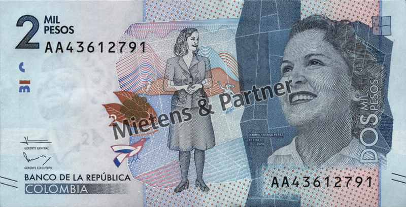 Colombia (Republic) 2.000 Pesos (47119)