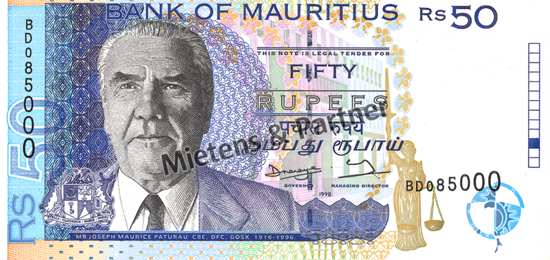 Mauritius (Republic) 50 Rupees (03755)