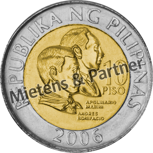 Philippines (Fifth Philippine Republic) 10 Piso (12568)