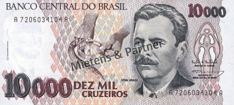 Brazil (Federal Republic) 10.000 Cruzeiros (04711)